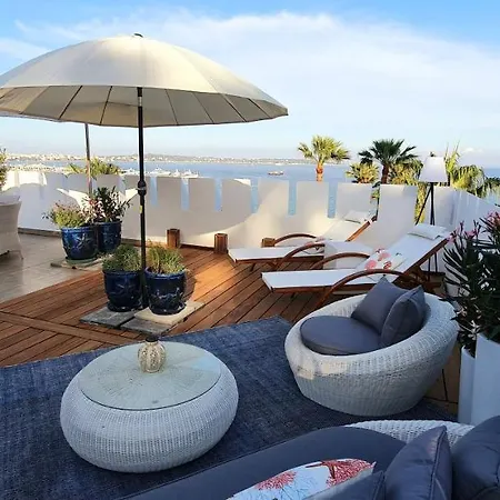 Seaview Penthouse+77m2 Privat Roof Terrace Near And Cannes *